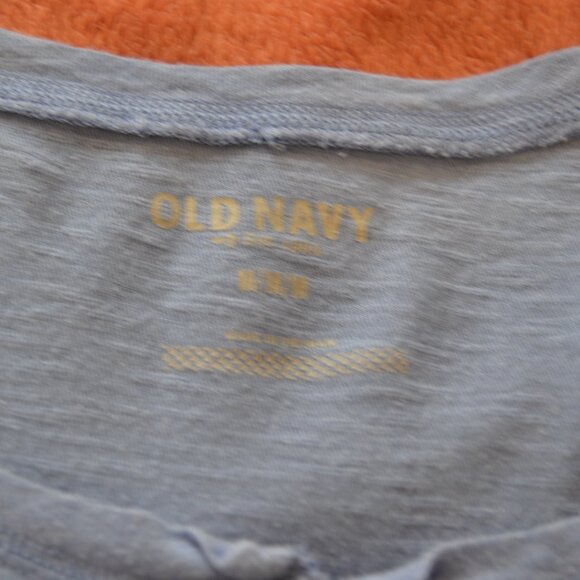 Old Navy Blue Short Sleeve Shirt - Picture 3 of 3